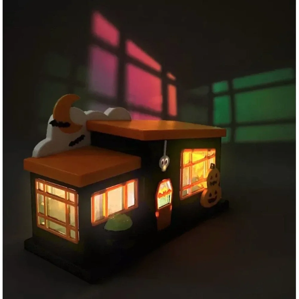 Target Bullseye Playground Halloween 2025 ~ Light Up LED House ~ New